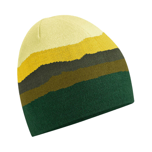 Alpine Peaks - Front - Beechfield Mountain Peaks Pull-On Beanie