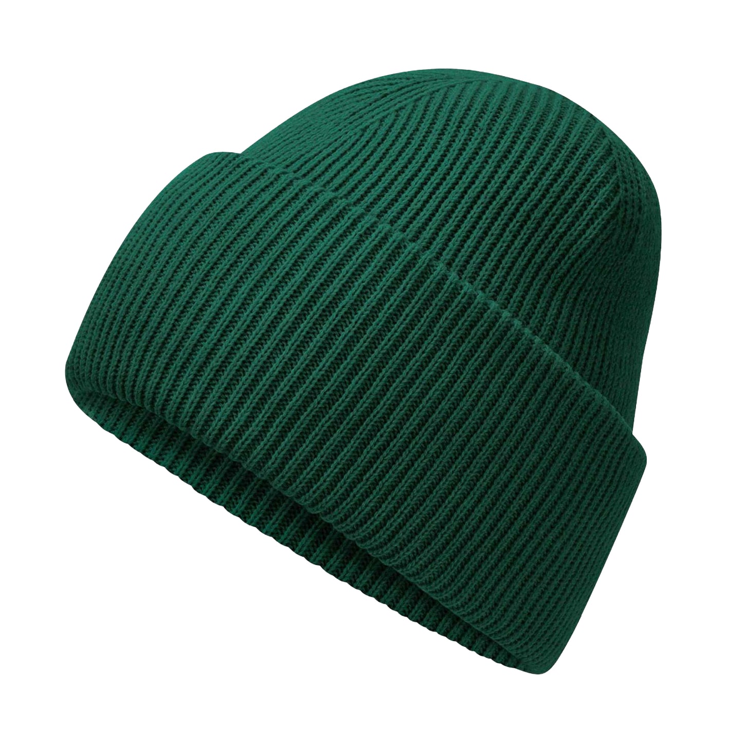 Bottle Green - Back - Beechfield Unisex Adult Classic Deep Cuffed Beanie