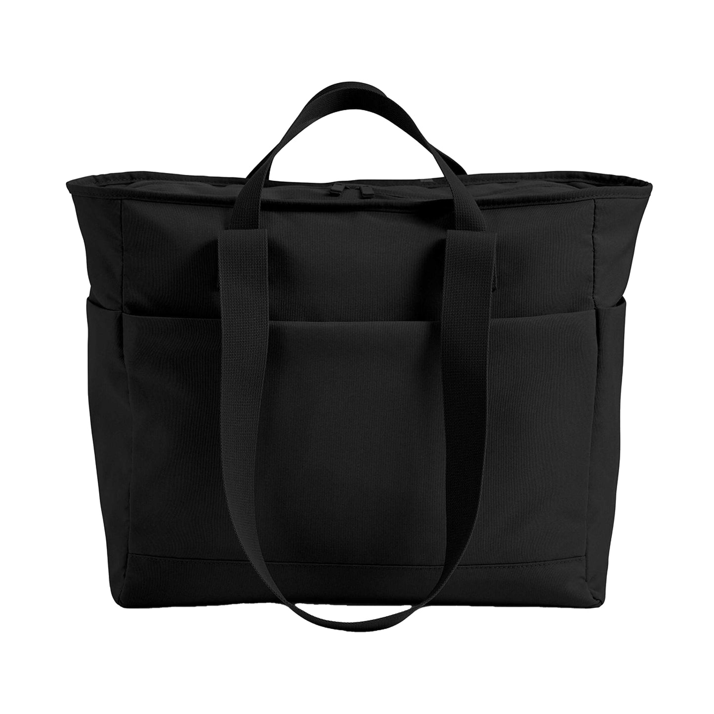 Black - Back - Bagbase Simplicity Tote Bag