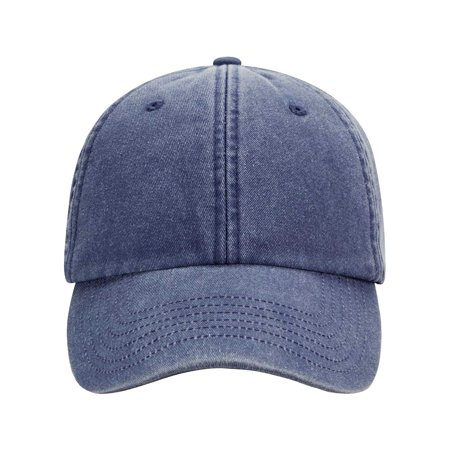 Vintage Denim - Side - Beechfield Childrens-Kids Vintage Low Profile Baseball Cap