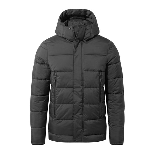 Black - Front - Craghoppers Mens Padded Winter Jacket