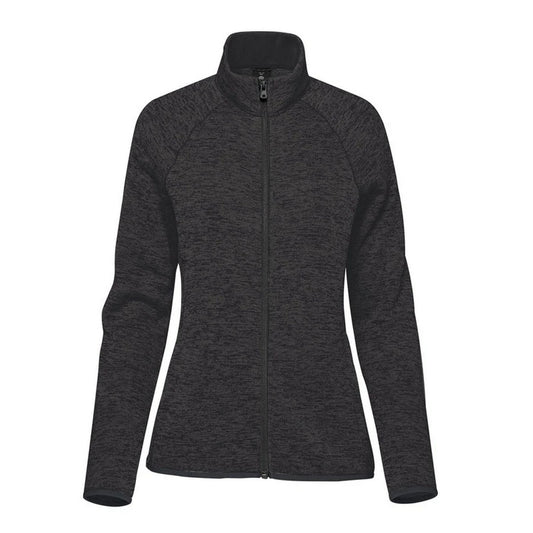 Black Heather - Front - Stormtech Womens-Ladies Yosemite Full Zip Fleece Jacket