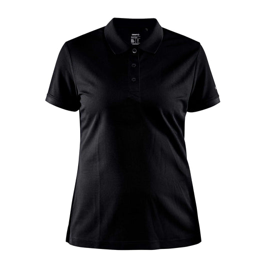 Black - Front - Craft Womens-Ladies Core Unify Polo Shirt