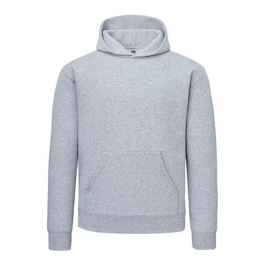 Athletic Heather - Front - Fruit of the Loom Mens Supercotton Hoodie