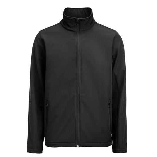 Black - Front - James Harvest Mens Valley Jacket