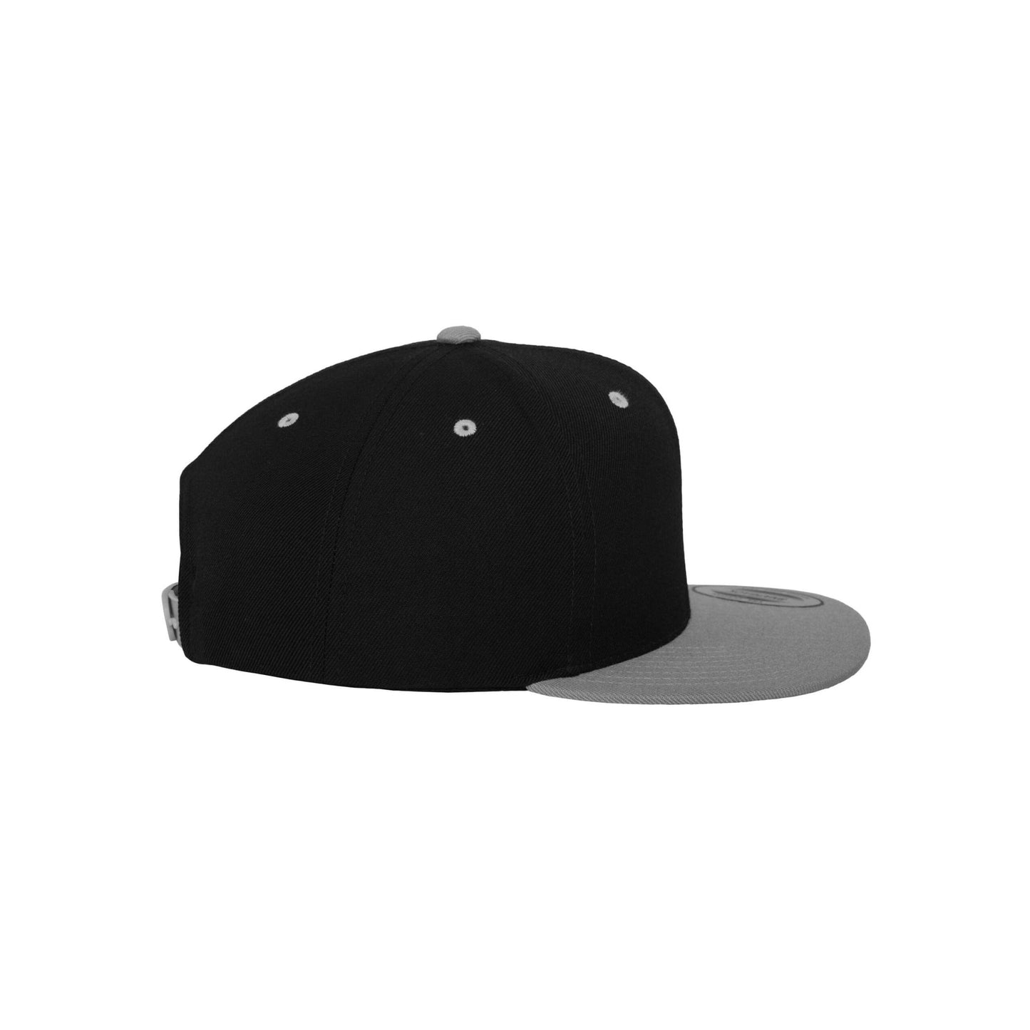 Black-Silver - Close up - Flexfit Classic Two Tone Cap