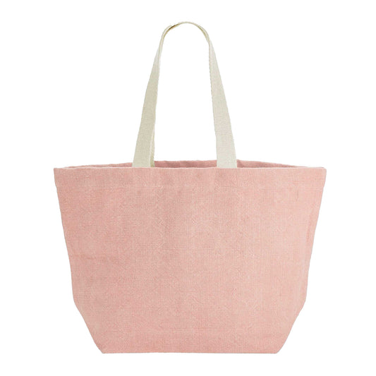 Blossom - Front - Westford Mill Washed Jute Tote Bag