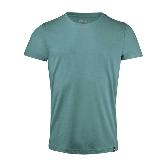 Aloe Green - Front - James Harvest Unisex Adult American U T-Shirt