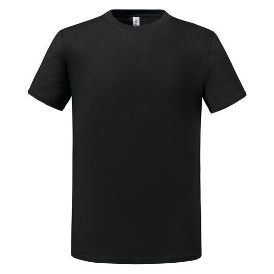 Black - Front - Jerzees Mens Eco Premium Organic T-Shirt