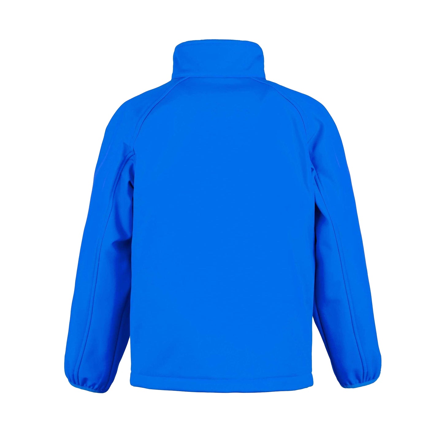 Royal Blue - Back - Result Recycled Childrens-Kids 2 Layer Printable Soft Shell Jacket