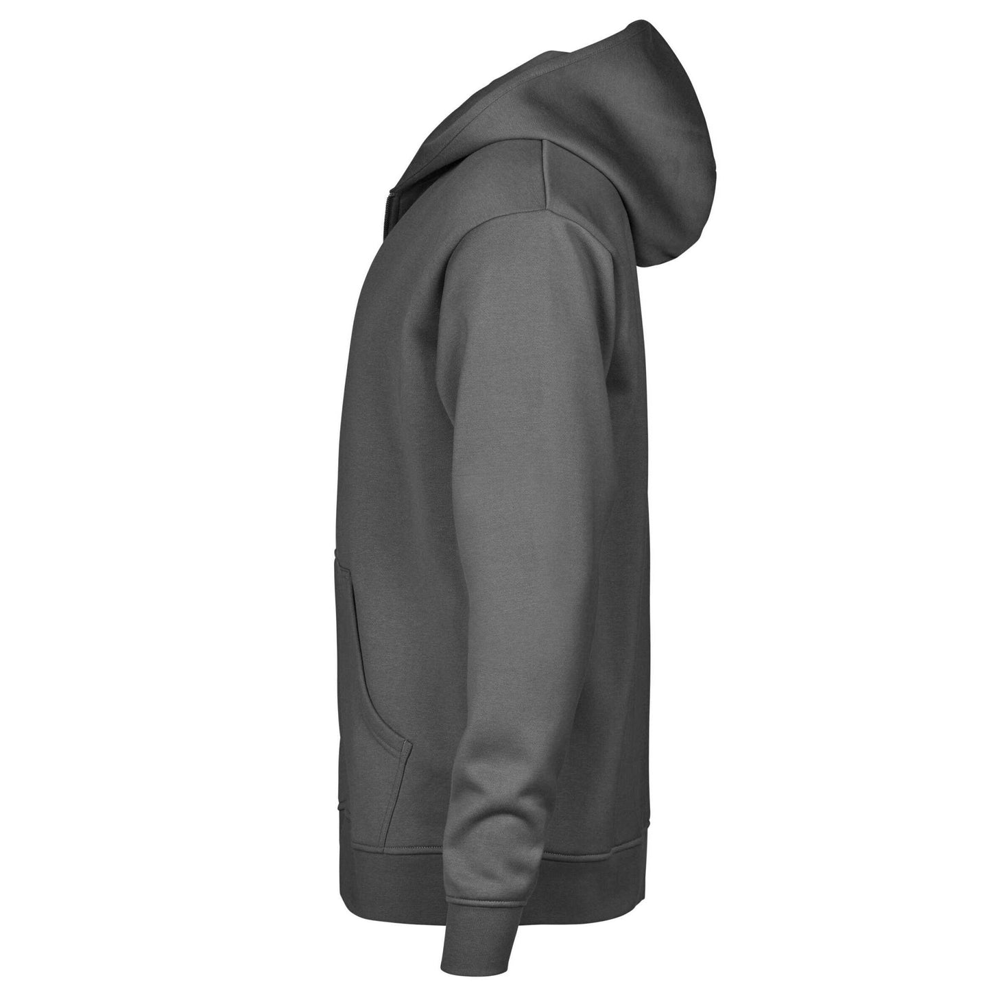 Powder Grey - Lifestyle - Tee Jays Unisex Adult Urban Hooded Full Zip Hoodie