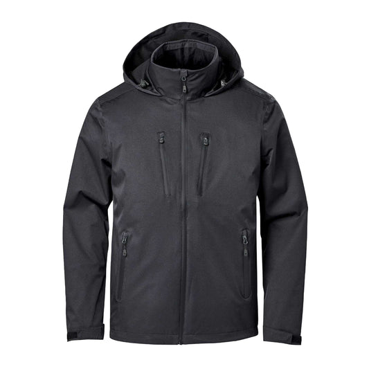 Black - Front - Stormtech Mens Scirocco Shell Lightweight Jacket