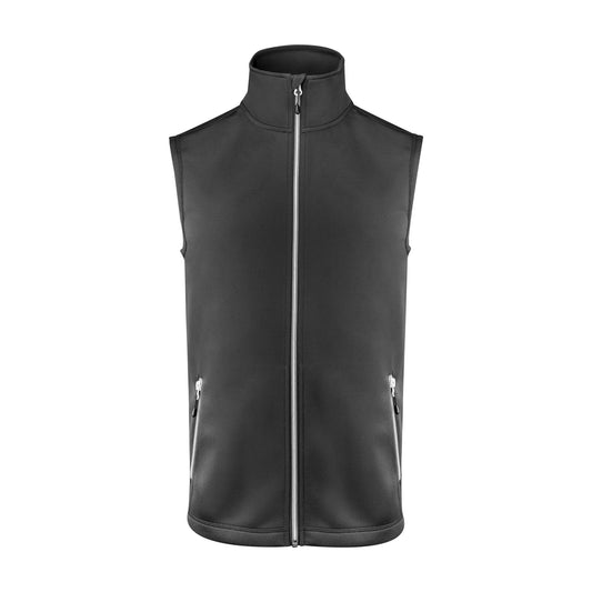 Black - Front - Printer Mens Powerslide Gilet