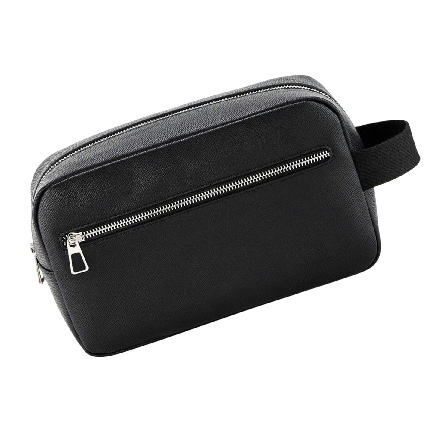 Black - Back - Quadra Tailored Luxe Wash Bag