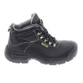 Black - Back - Panoply Unisex Sault Safety Boot - Footwear