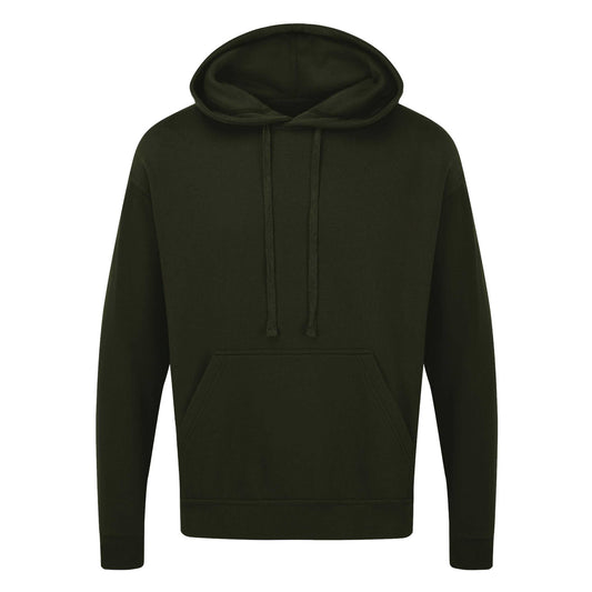 Dark Olive - Front - Ultimate Clothing Collection Unisex Adult Everyday Hoodie