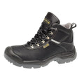 Black - Front - Panoply Unisex Sault Safety Boot - Footwear