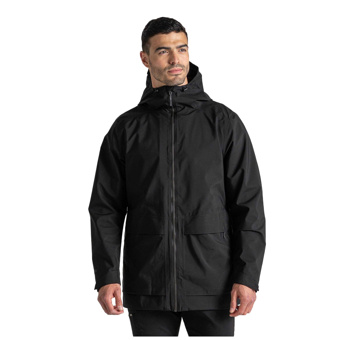 Black - Side - Craghoppers Expert Mens GORE-TEX Jacket