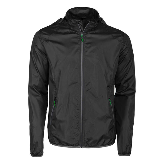Black - Front - Printer Unisex Adult Essentials Headway Jacket