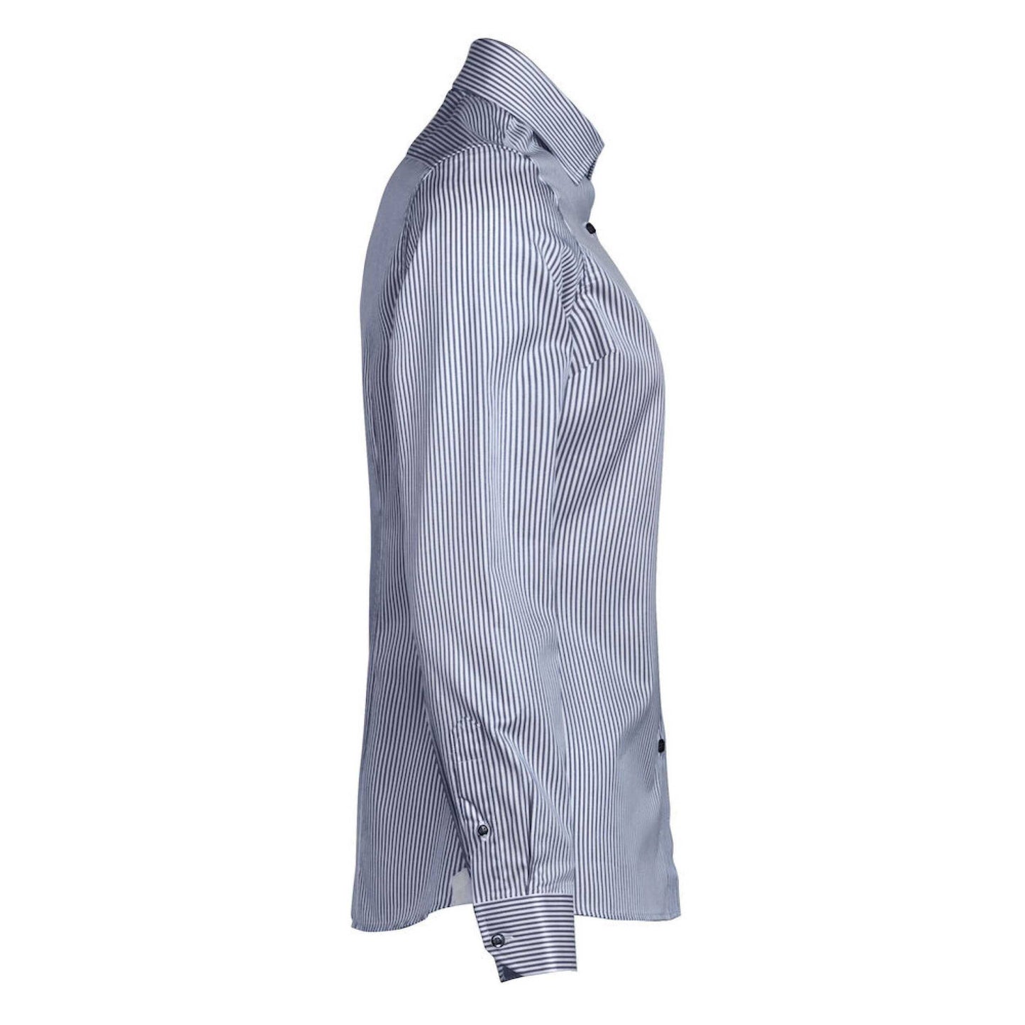 Navy - Lifestyle - James Harvest Womens-Ladies Reno Shirt