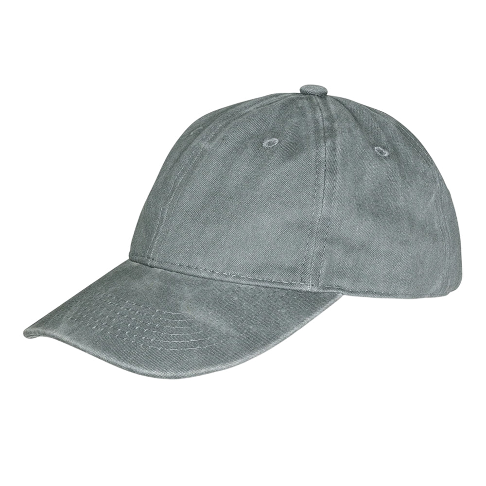 Vintage Grey - Back - Result Headwear Core Cotton Baseball Cap