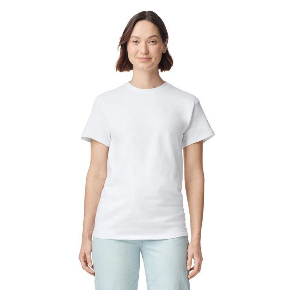 Ready To Dye - Side - Gildan Womens-Ladies Ultra Cotton Classic T-Shirt