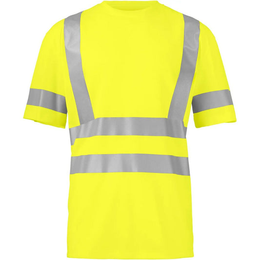 Yellow - Front - Projob Mens 6030 T-Shirt