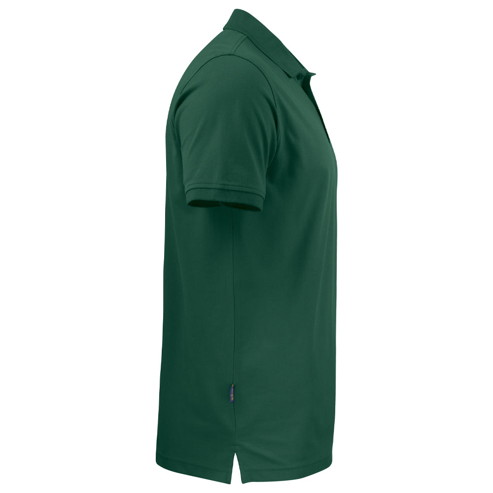 Forest Green - Lifestyle - Projob Mens Prio 2021 Pique Polo Shirt