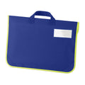 Bright Royal - Back - Quadra Enhanced-Vis Book Bag - 4 Litres