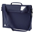 French Navy - Front - Quadra Junior Book Bag With Strap