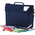French Navy - Pack Shot - Quadra Junior Book Bag With Strap