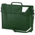 Bottle Green - Front - Quadra Junior Book Bag With Strap