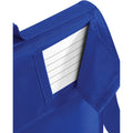 Bright Royal - Back - Quadra Junior Book Bag With Strap