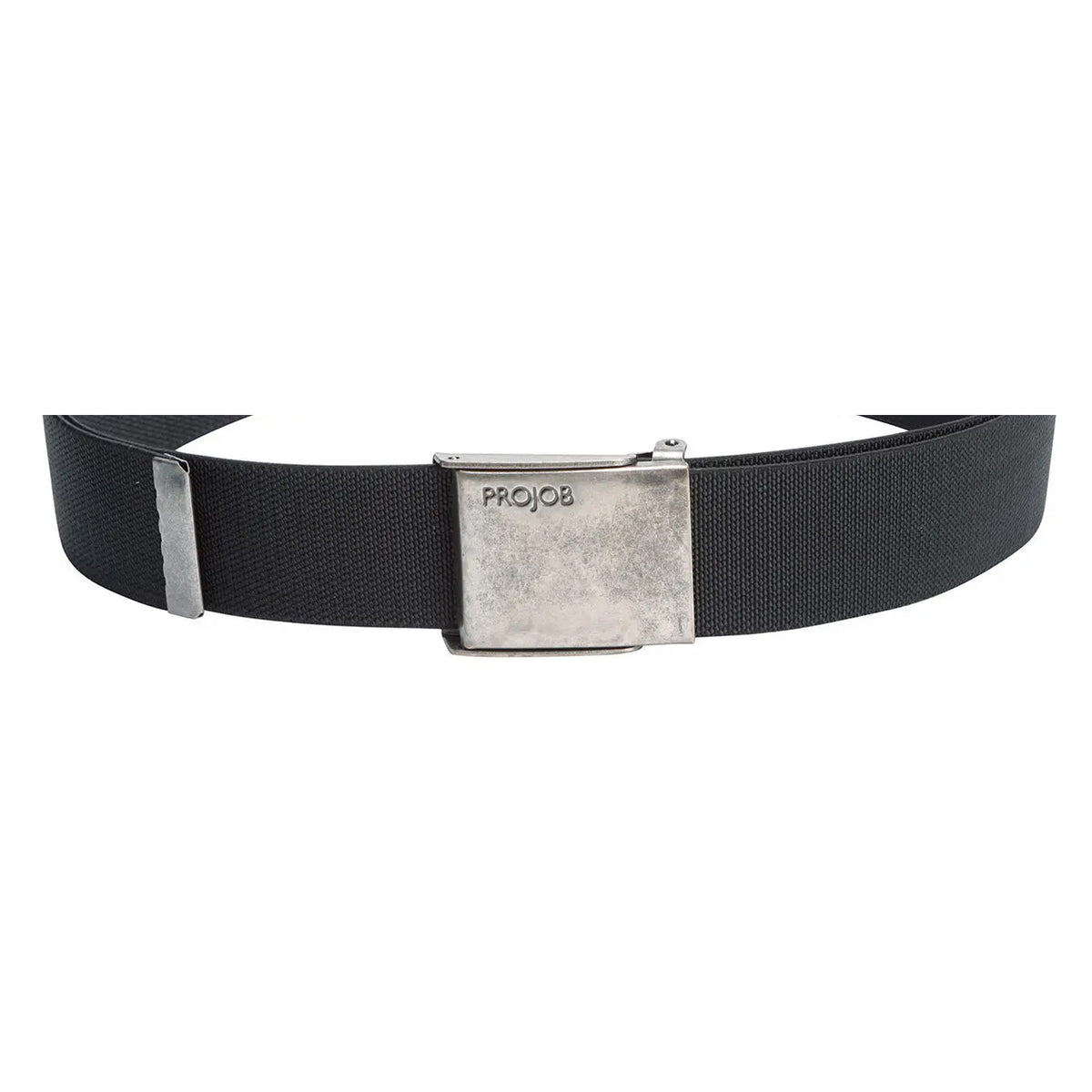 Black - Side - Projob Mens 9001 Stretch Belt