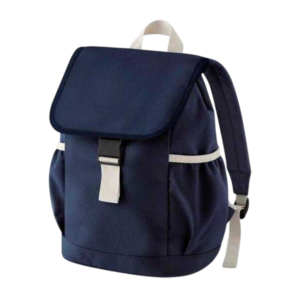 Navy - Back - Bagbase Childrens-Kids Adventure Backpack