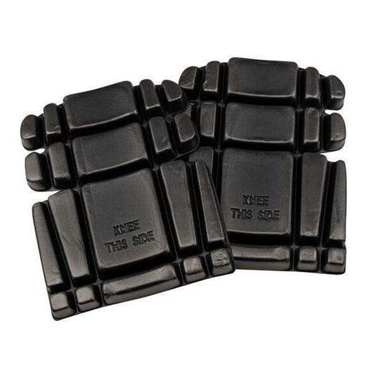 Black - Front - Projob 9057 Segmented Knee Pads