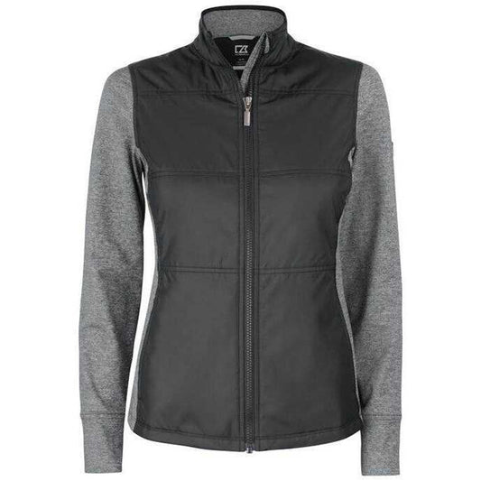 Black - Front - Cutter & Buck Womens-Ladies Stealth Jacket