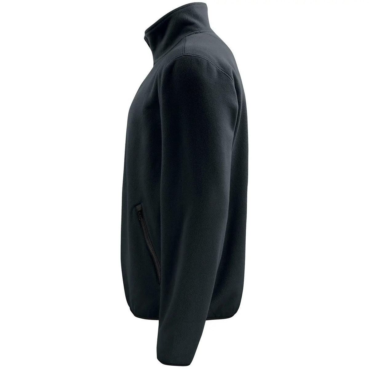 Black - Pack Shot - Projob Mens Prio 2327 Fleece Jacket