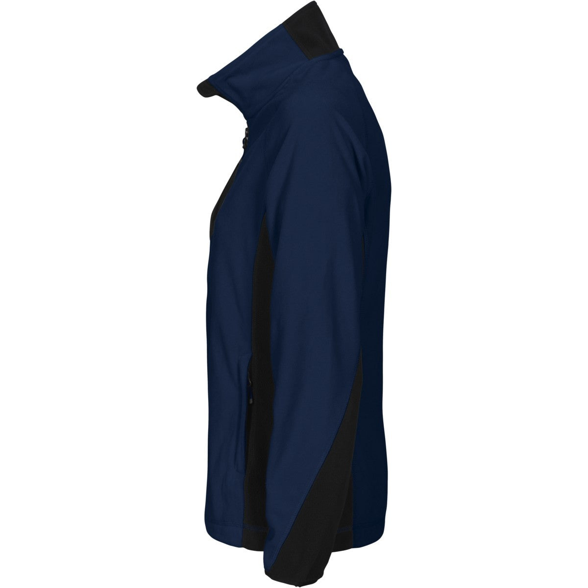 Navy - Lifestyle - Projob Womens-Ladies Prio 2326 Microfleece Raglan Fleece Jacket