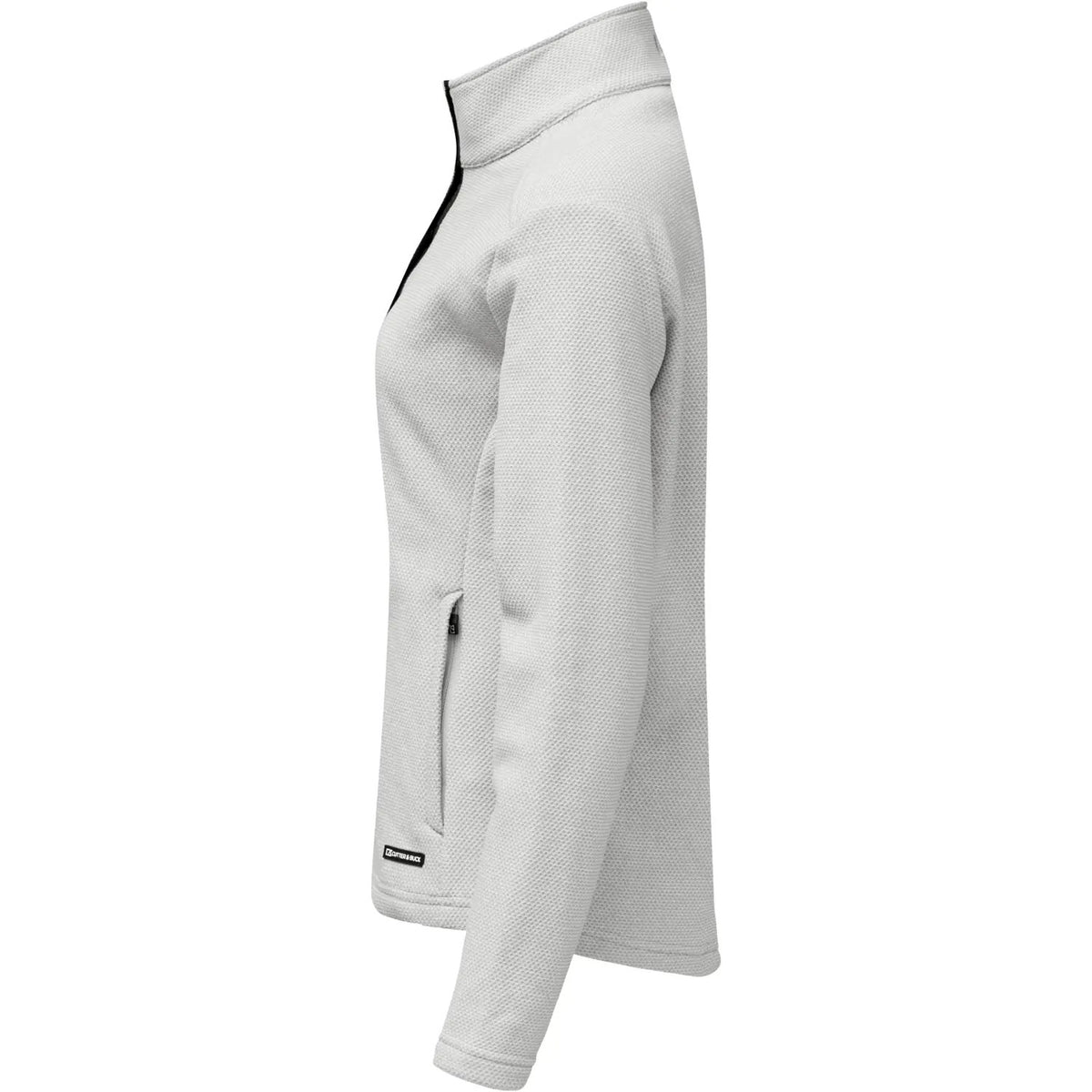 Silver - Lifestyle - Cutter & Buck Womens-Ladies Hunts Point Fleece Top