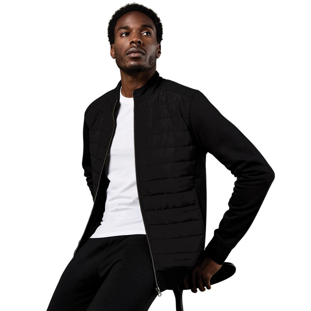 Black - Lifestyle - Kustom Kit Mens Full Zip Regular Jacket