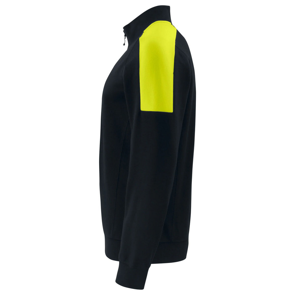 Black-Yellow - Lifestyle - Projob Mens Prio 2128 Sweatshirt
