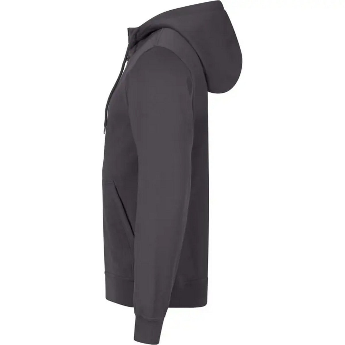 Metal Grey - Lifestyle - Clique Unisex Adult Miami Polyester Blend Full Zip Hoodie