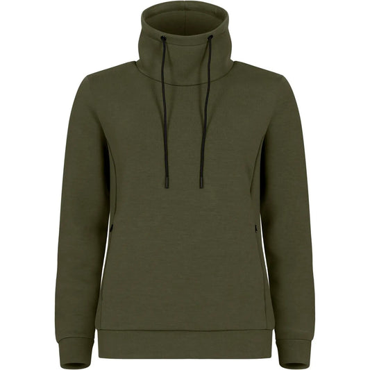 Fog Green - Front - Clique Womens-Ladies Hobart Sweatshirt