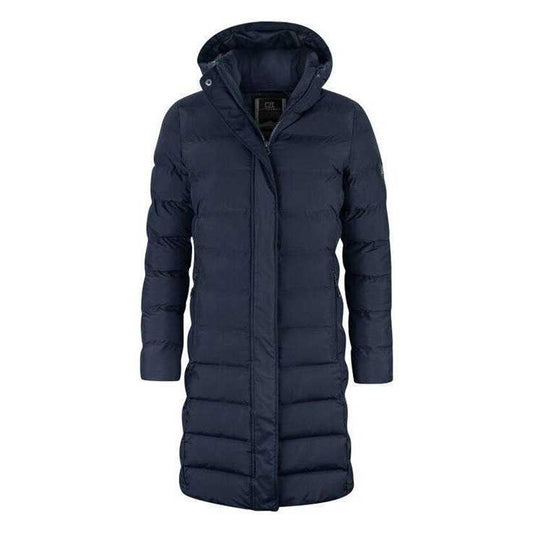 Dark Navy - Front - Cutter & Buck Womens-Ladies Wenatchee Puffer Jacket
