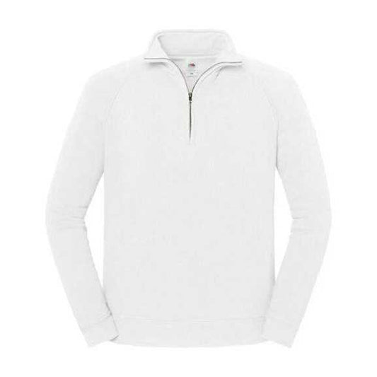 White - Front - Fruit of the Loom Mens Iconic Premium Sweatshirt