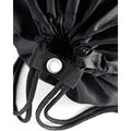 Black - Side - Quadra Premium Gymsac Over Shoulder Bag - 14 Litres