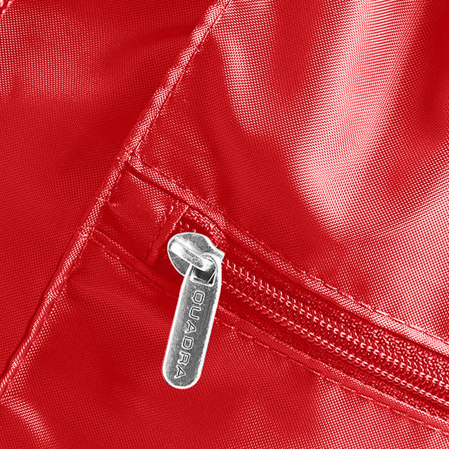 Classic Red - Back - Quadra Premium Gymsac Over Shoulder Bag - 14 Litres