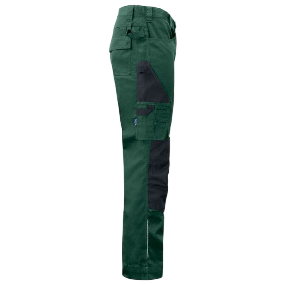 Forest Green - Lifestyle - Projob Mens Prio 5532 Work Trousers