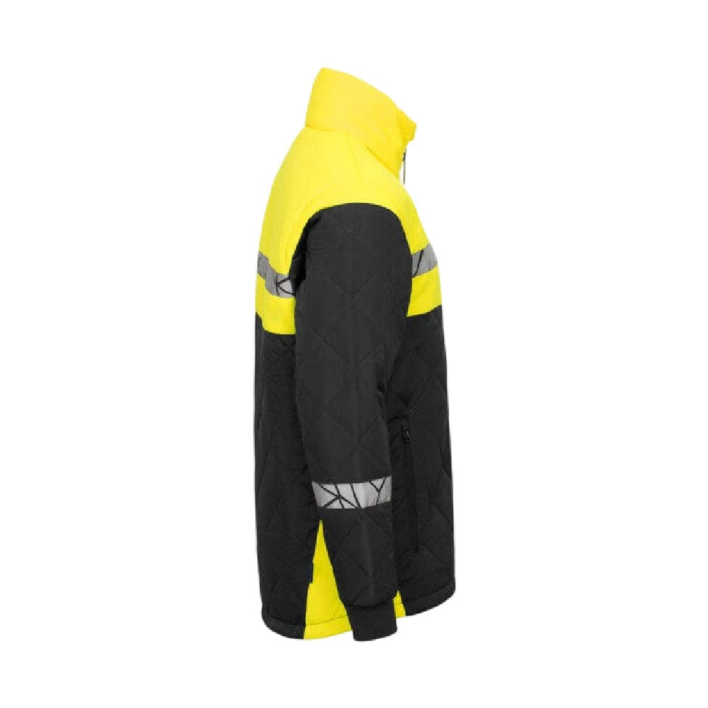Black-Yellow - Lifestyle - Projob Mens Progression 7404 Jacket